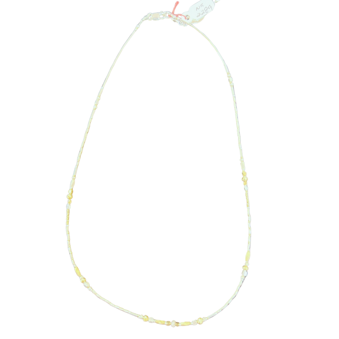 Thai Sterling Silver Gold Fill Necklace