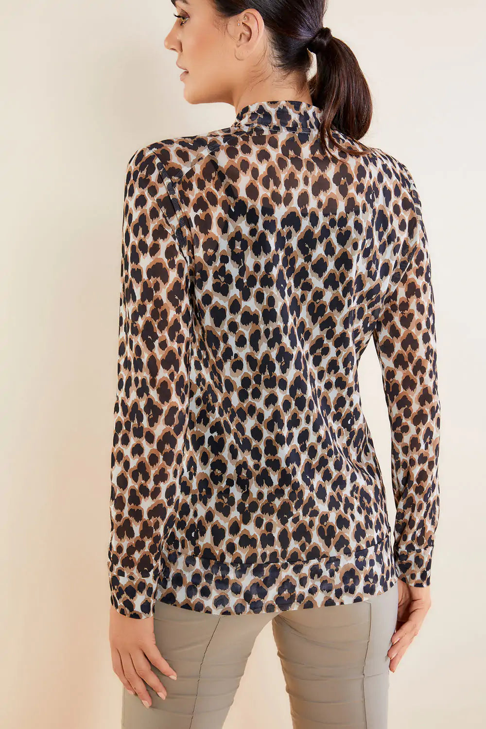 Printed Bailey Mesh Jacket