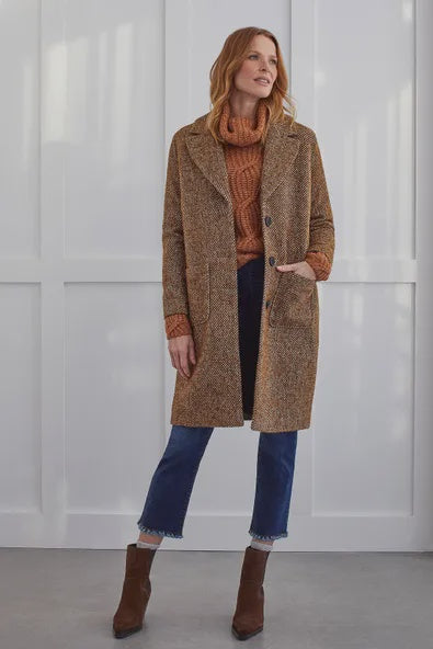Lined Duster Coat