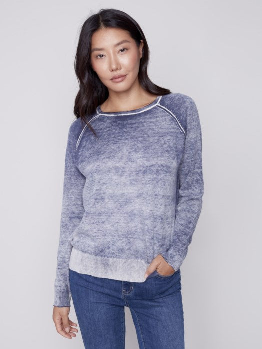 Washed-Out Color Sweater