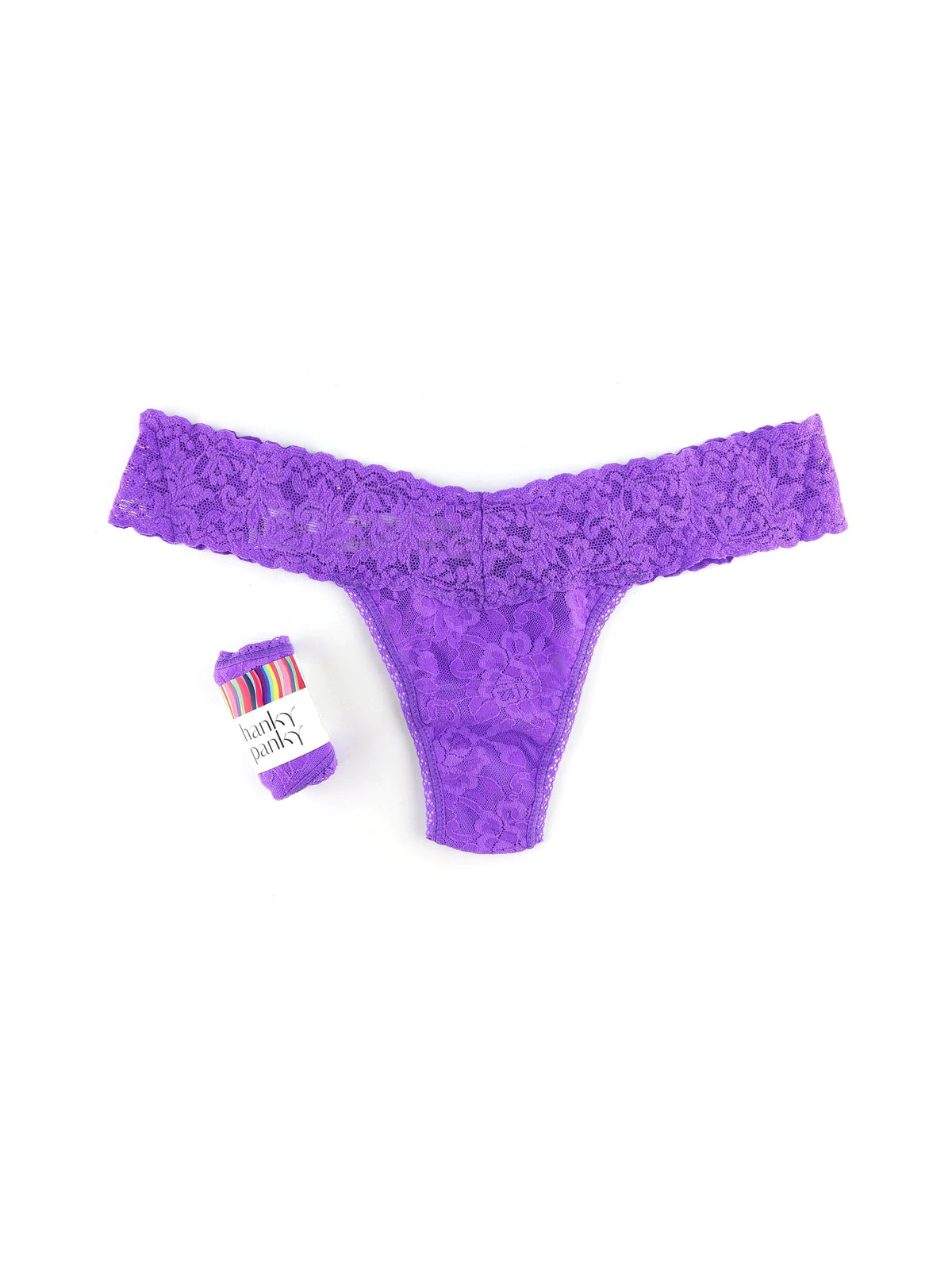 Signature Lace Original Rise Thong 4811P