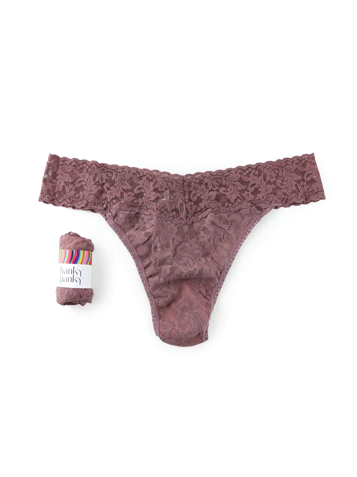 Signature Lace Original Rise Thong 4811P