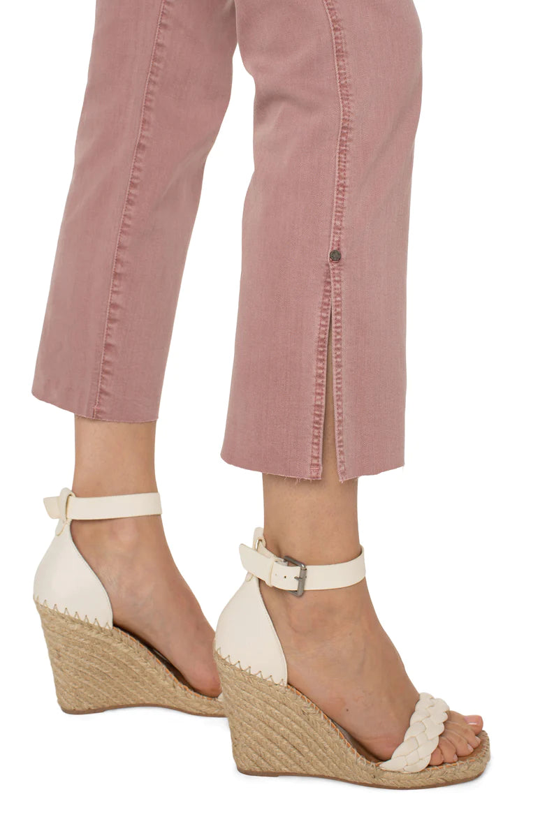Gia Glider Cut Hem W/Slit 26&quot; Inseam