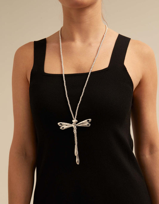 Betterfly Necklace Silver COL1755MARMTL