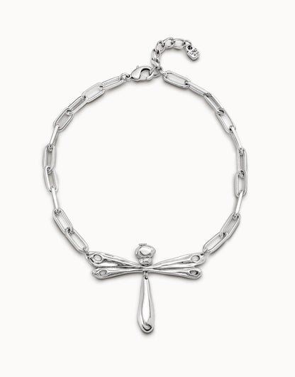 Come Fly Silver Necklace COL1756MTL