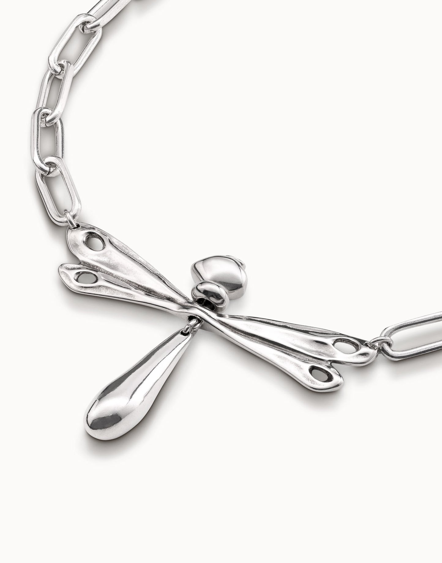 Come Fly Silver Necklace COL1756MTL