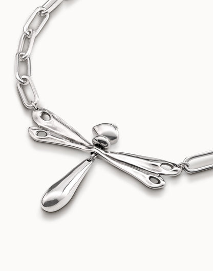 Come Fly Silver Necklace COL1756MTL