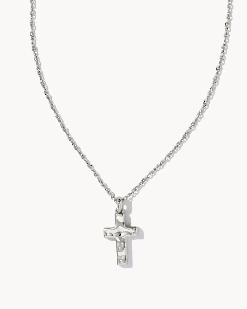 Metal Cross Pendant Necklace