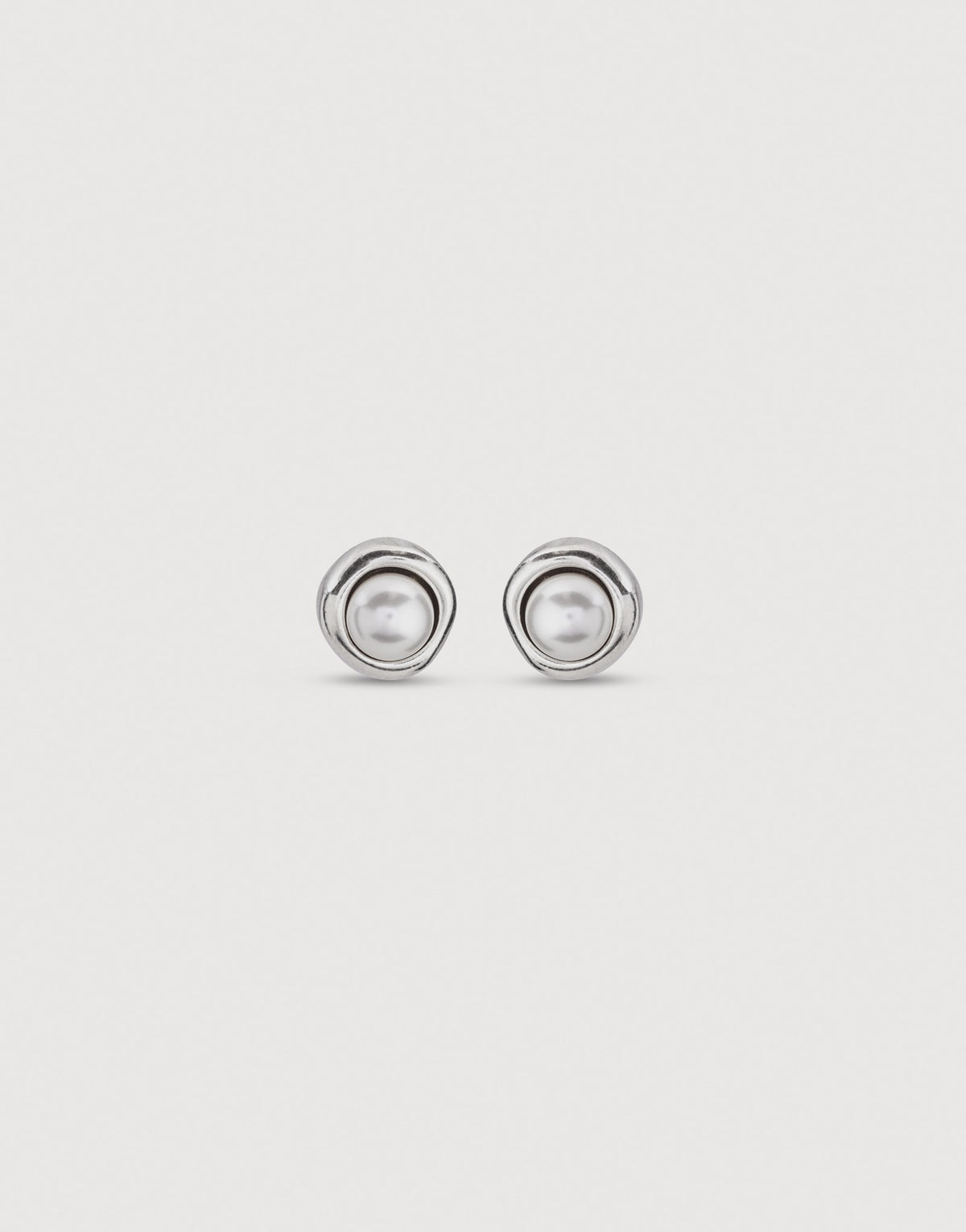 Ego Silver Earrings
