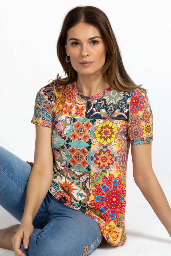 Kalieda Favorite S/S Crew Neck Swing Tee